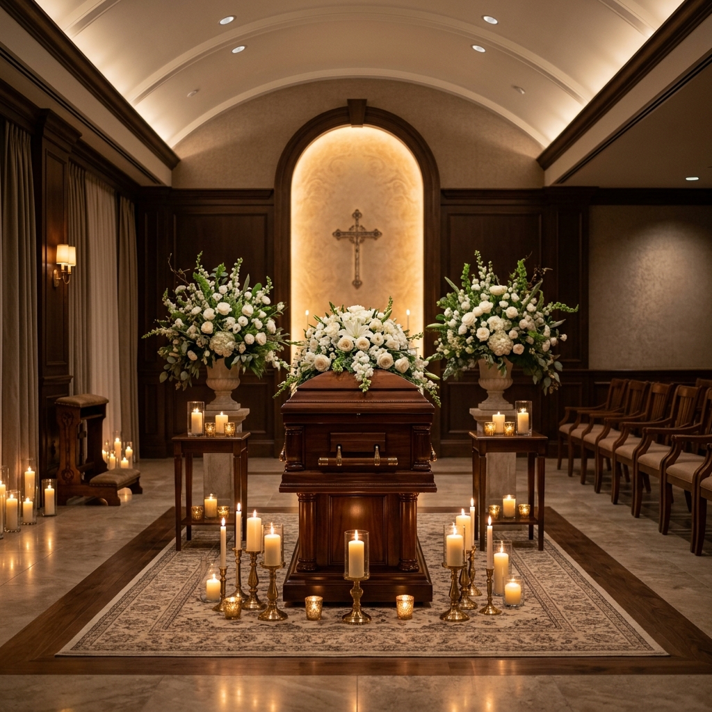 Montaje de capilla ardiente y salas de velación en Quito - Convenio exequial IESS, ISSFA e ISSPOL